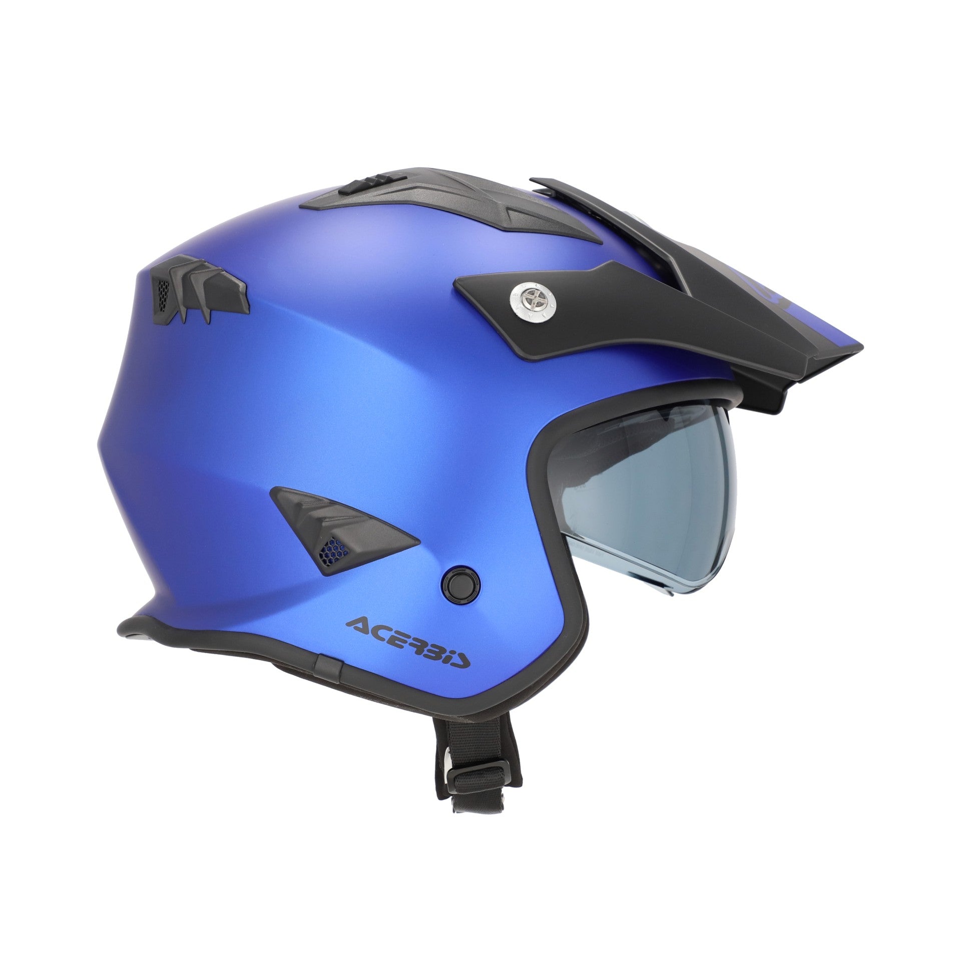 Casco Moto Jet ACERBIS ARIA 2206 METALLIC Blu