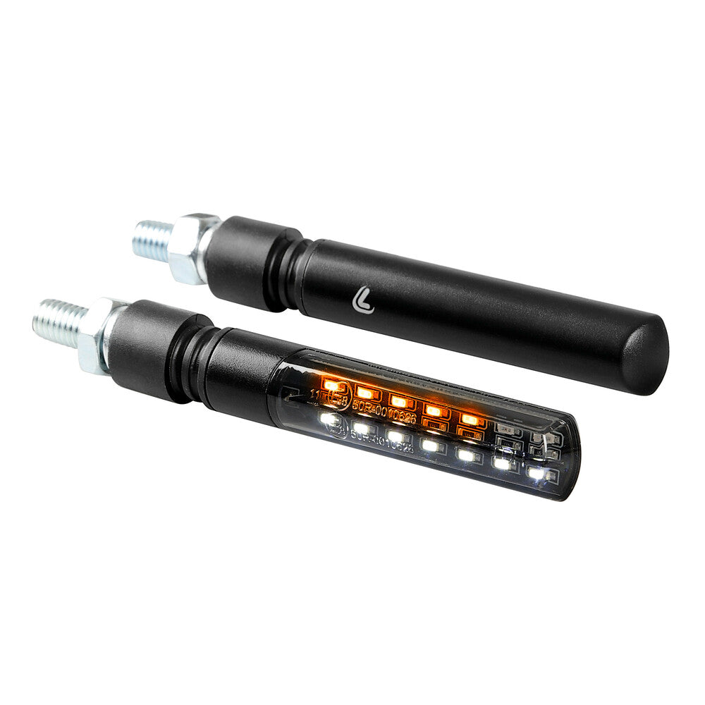 Coppia Indicatori Direzione Sequenziale Line SQ Front - 12V LED