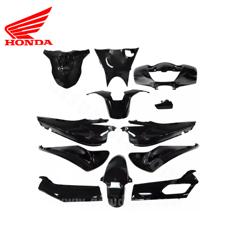 Kit Carene Honda SH 125/150 2020-2025 Nero Lucido