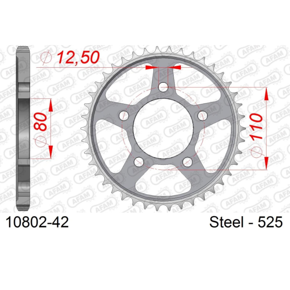 Kit Trasmissione Honda Africa Twin 1000 3