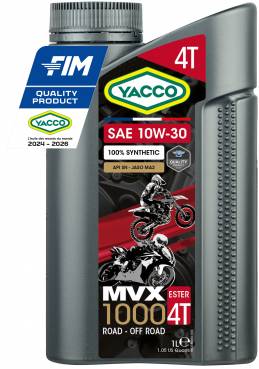 OLIO MOTORE YACCO MVX 1000 10W30