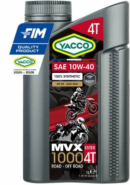 OLIO MOTORE YACCO MVX 1000 10W40