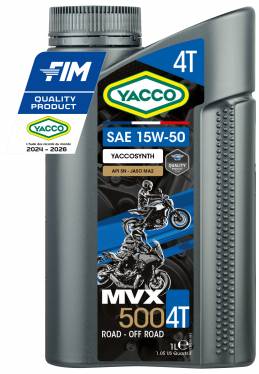 OLIO MOTORE YACCO MVX 500 15W50