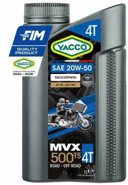 OLIO MOTORE YACCO MVX 500 20W50