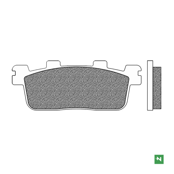 Pastiglie Freno Anteriori/Posteriori Per KAWASAKI KVF 300, KYMCO MXU 500, YAMAHA YZF-R 125 (2008-2012)