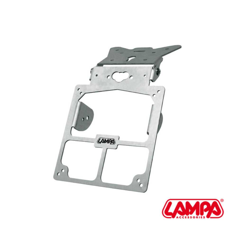 Porta Targa Con Inclinazione Regolabile