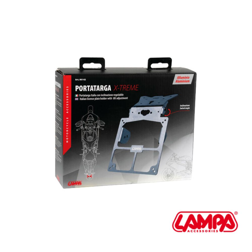 Porta Targa Con Inclinazione Regolabile 2