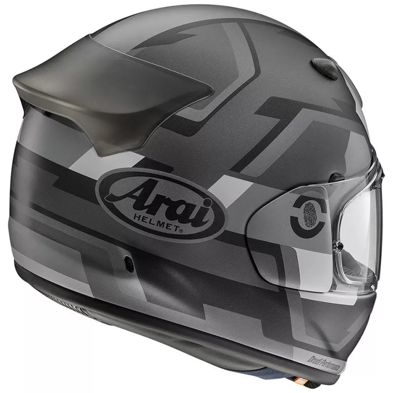 ARAI QUANTIC Face Grey Grigio Nero Opaco
