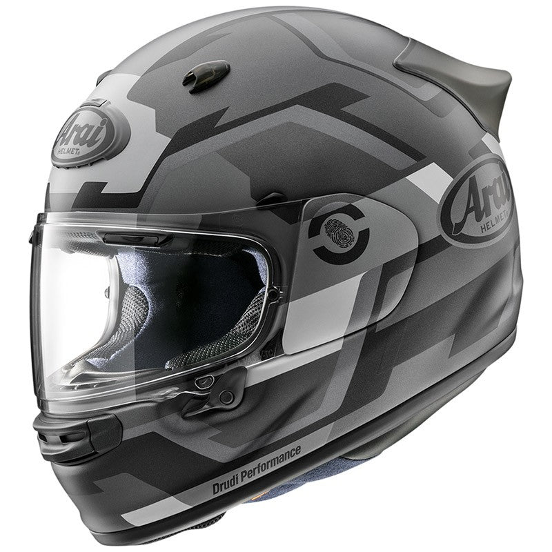 ARAI QUANTIC Face Grey Grigio Nero Opaco