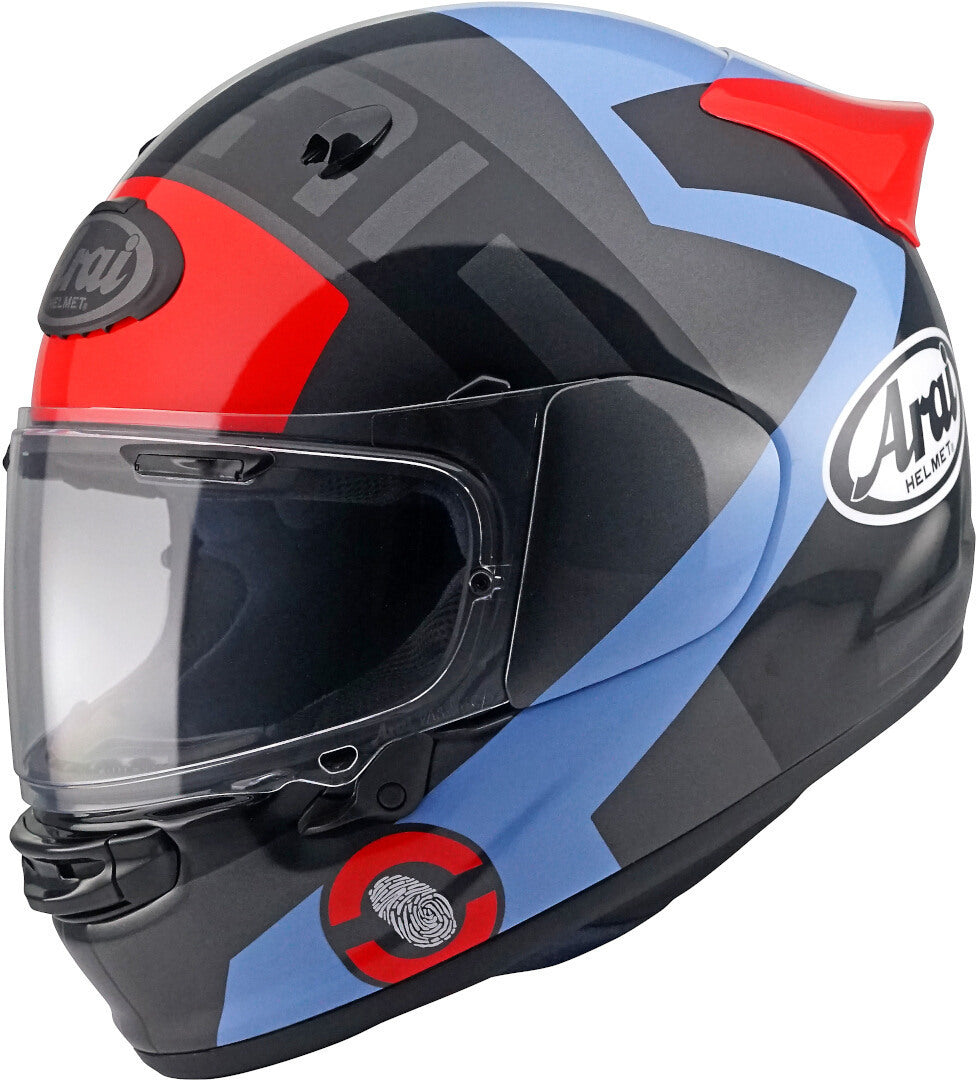 ARAI QUANTIC Space Blue Nero Blu Rosso