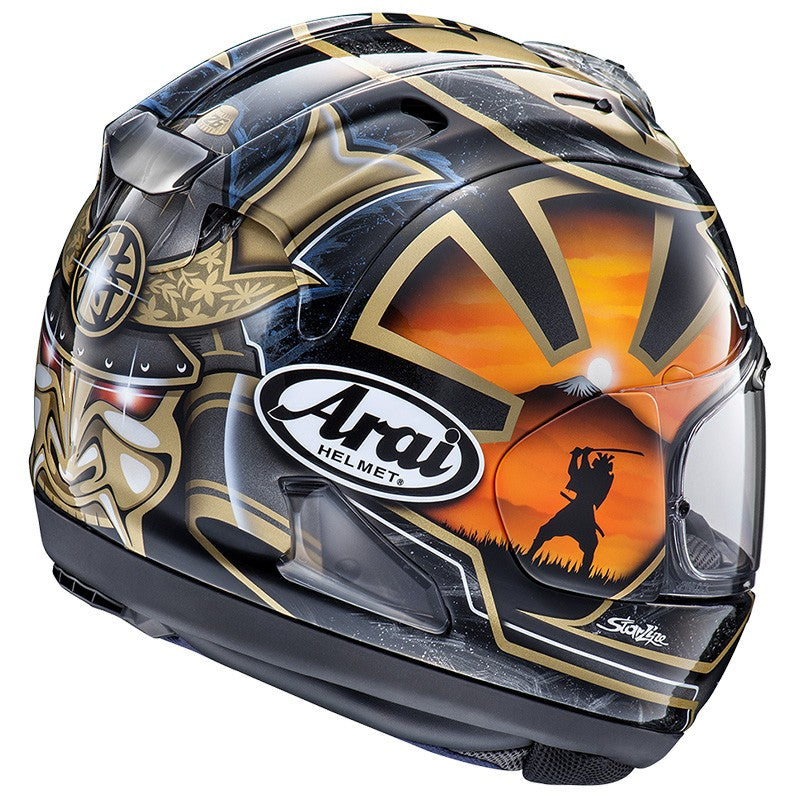 ARAI RX-7 V EVO Pedrosa Gold Spirit