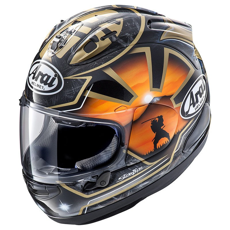 ARAI RX-7 V EVO Pedrosa Gold Spirit