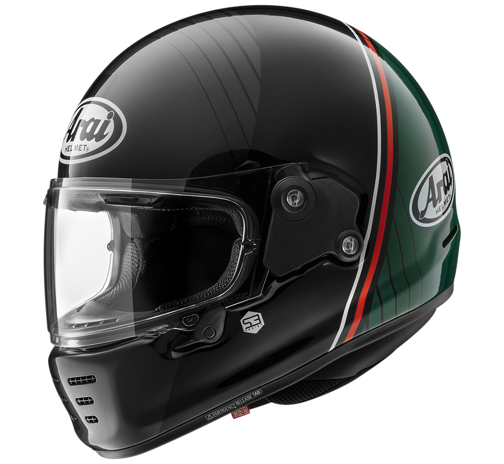 ARAI CONCEPT-XE Temu Green Nero Lucido Verde