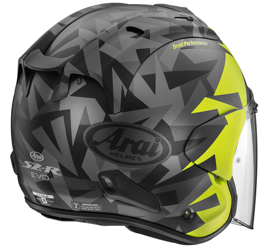 ARAI SZ-R VAS EVO Mimesis Yellow