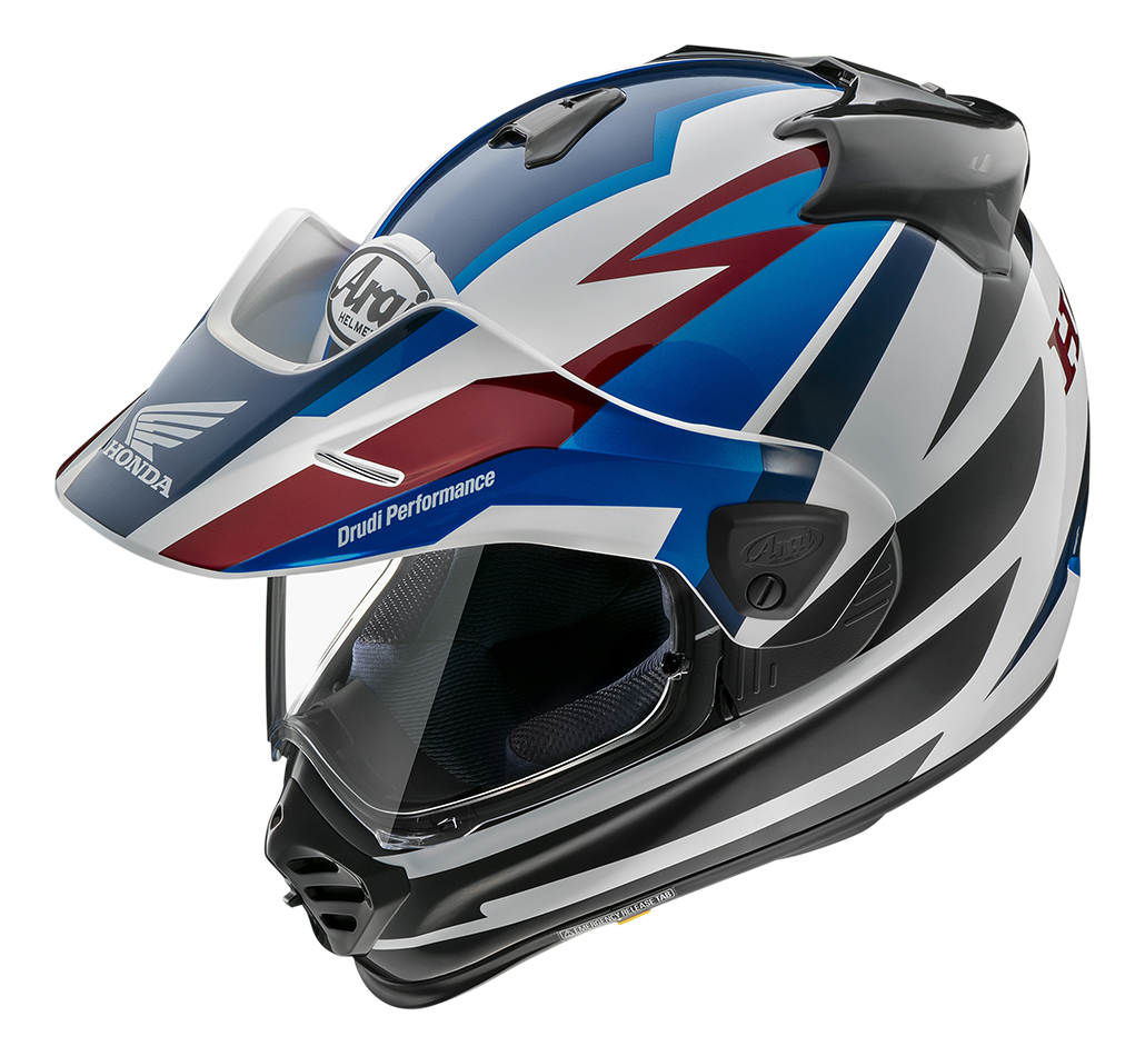 Casco Moto Integrale ARAI TOUR-X Honda Africa Twin Blue