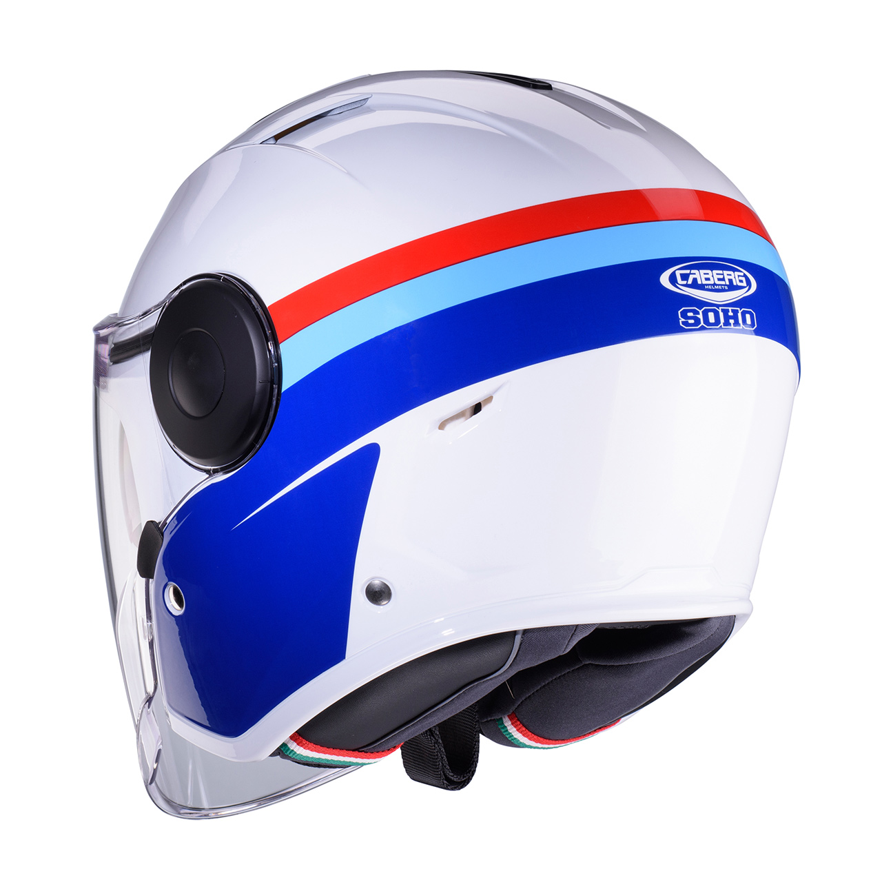 Caberg SOHO ZEPHYR Bianco Blu Azzurro Rosso