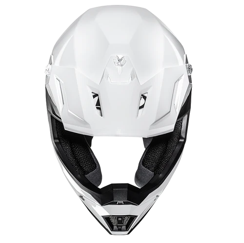 Casco Integrale Motocross HJC C50 Pearl White Bianco Perla