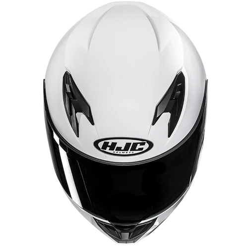 Casco Moto Bimbo Integrale Y10 SOLID PEARL WHITE Bianco Lucido