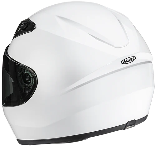 Casco Moto Bimbo Integrale Y10 SOLID PEARL WHITE Bianco Lucido
