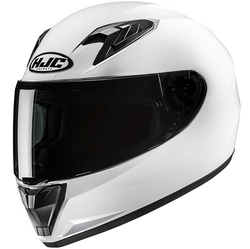 Casco Moto Bimbo Integrale Y10 SOLID PEARL WHITE Bianco Lucido