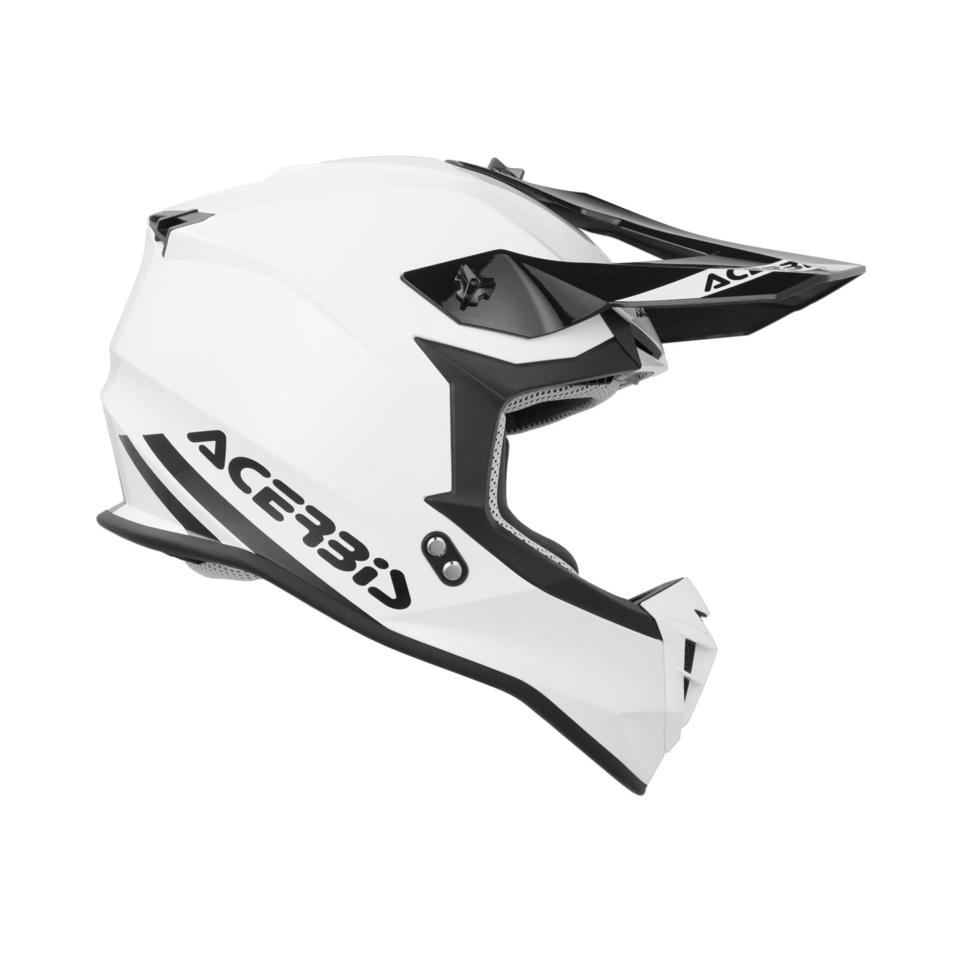 Casco Moto Cross ACERBIS LINEAR 2206 Bianco 2