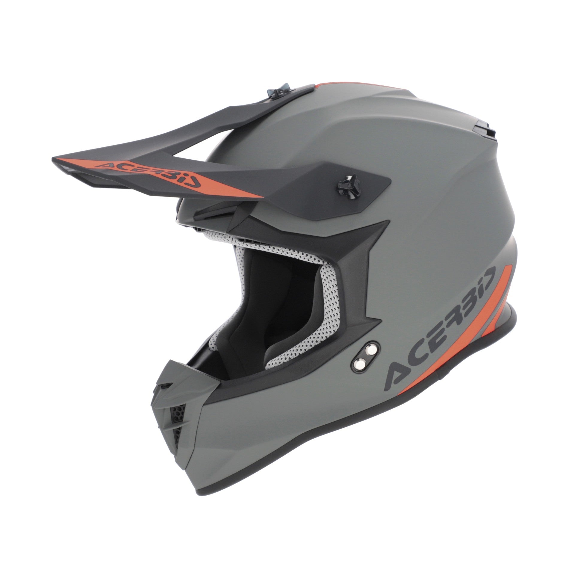Casco Moto Cross ACERBIS LINEAR 2206 Grigio