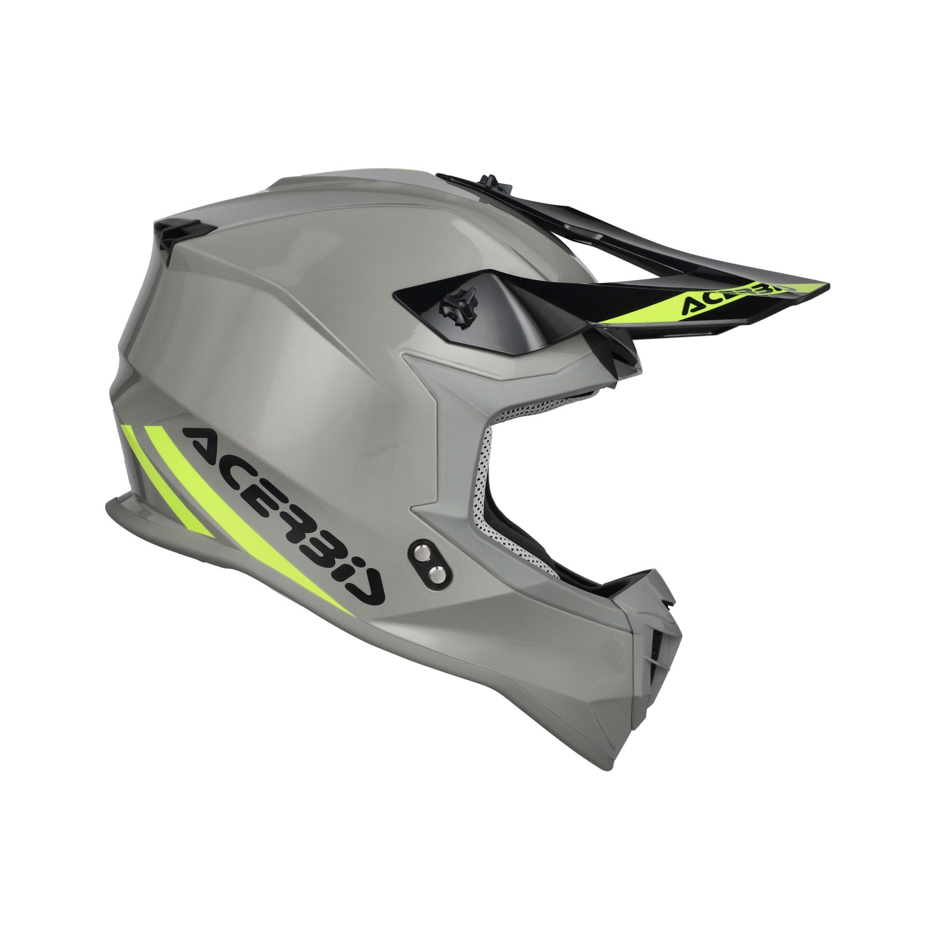 Casco Moto Cross ACERBIS LINEAR 2206 Grigio 2