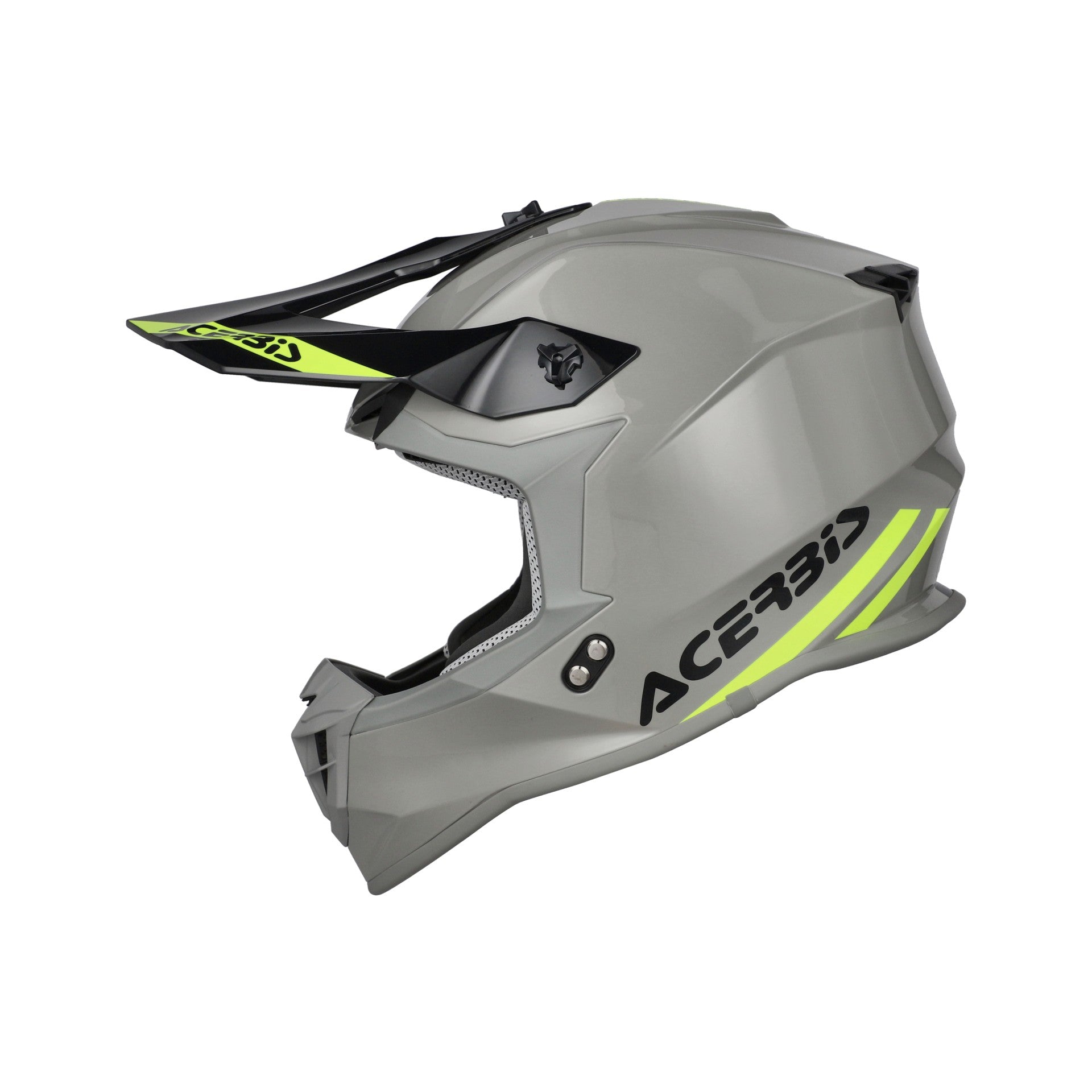 Casco Moto Cross ACERBIS LINEAR 2206 Grigio 2