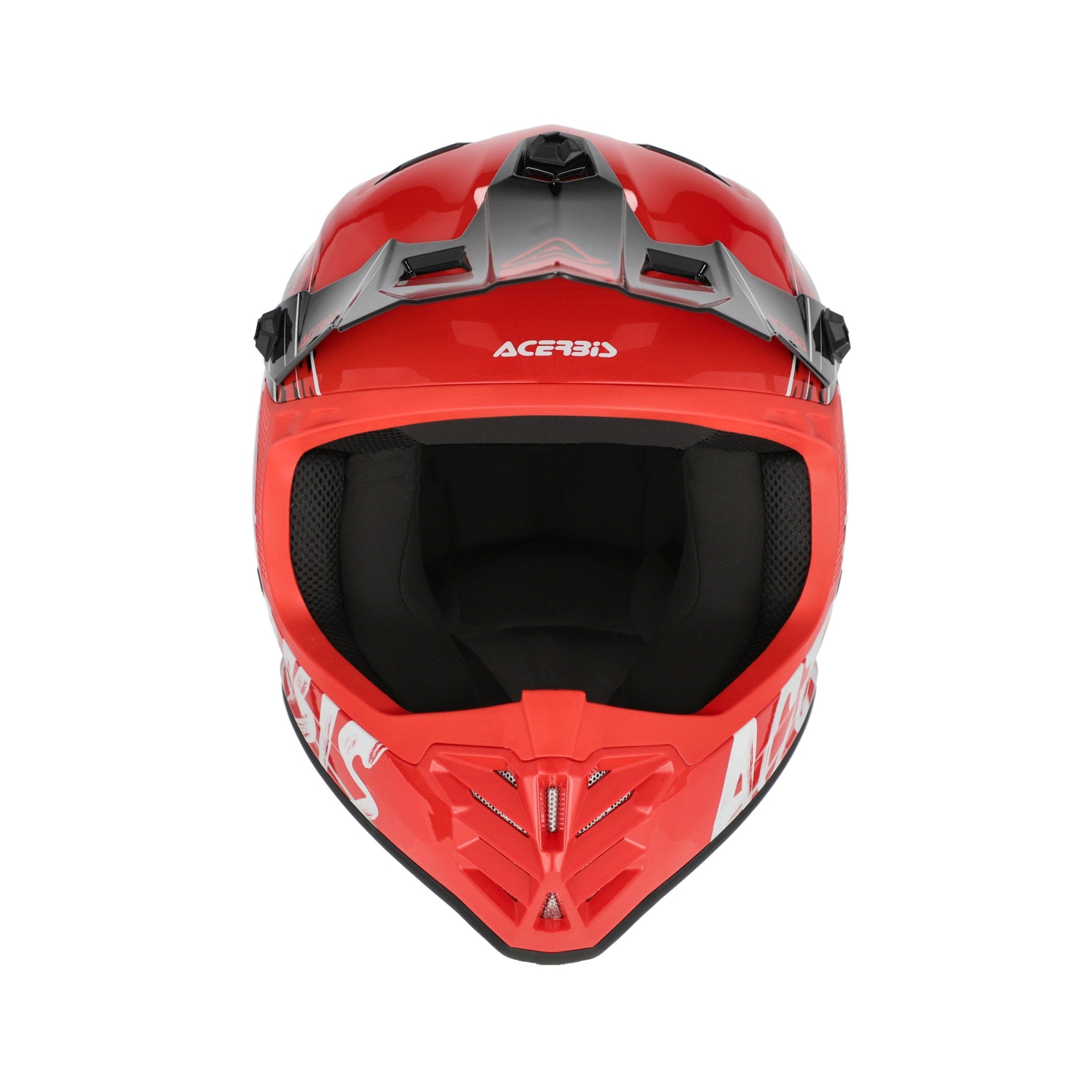 Casco Moto Cross Bimbo ACERBIS PROFILE JUNIOR Rosso Nero