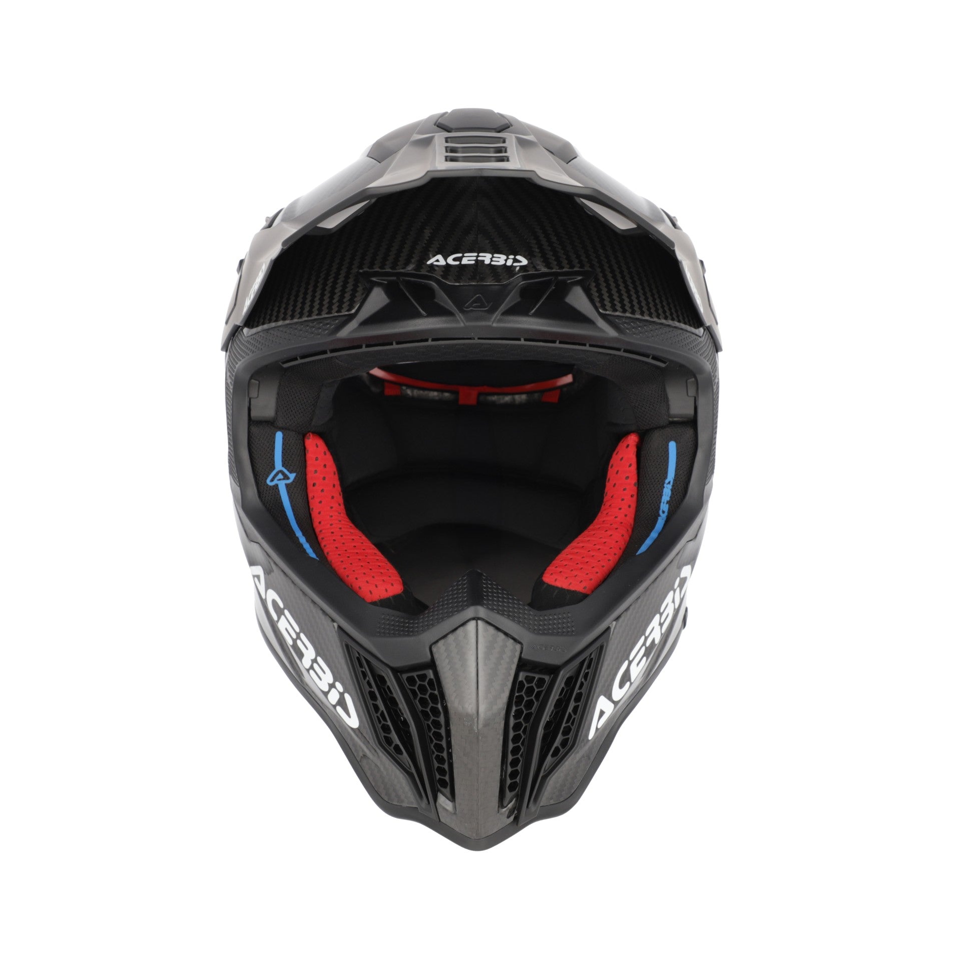 Casco Moto Cross Integrale ACERBIS AIRSTRIKE Fim Racing 2 Nero