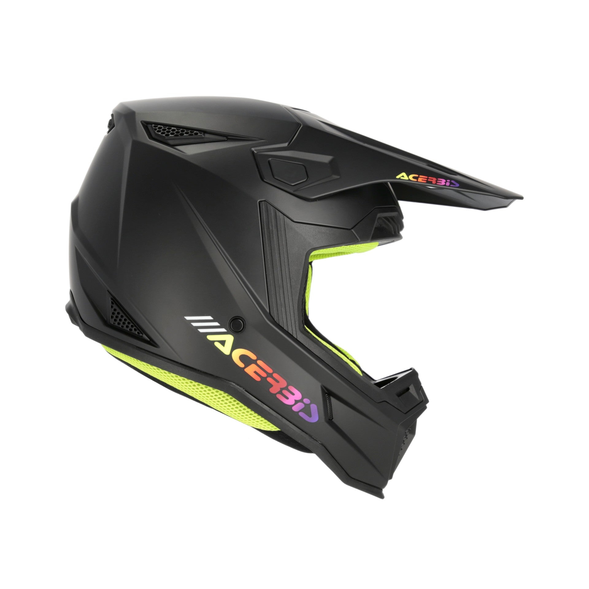 Casco Moto Cross Integrale ACERBIS WHOOPS Nero 2
