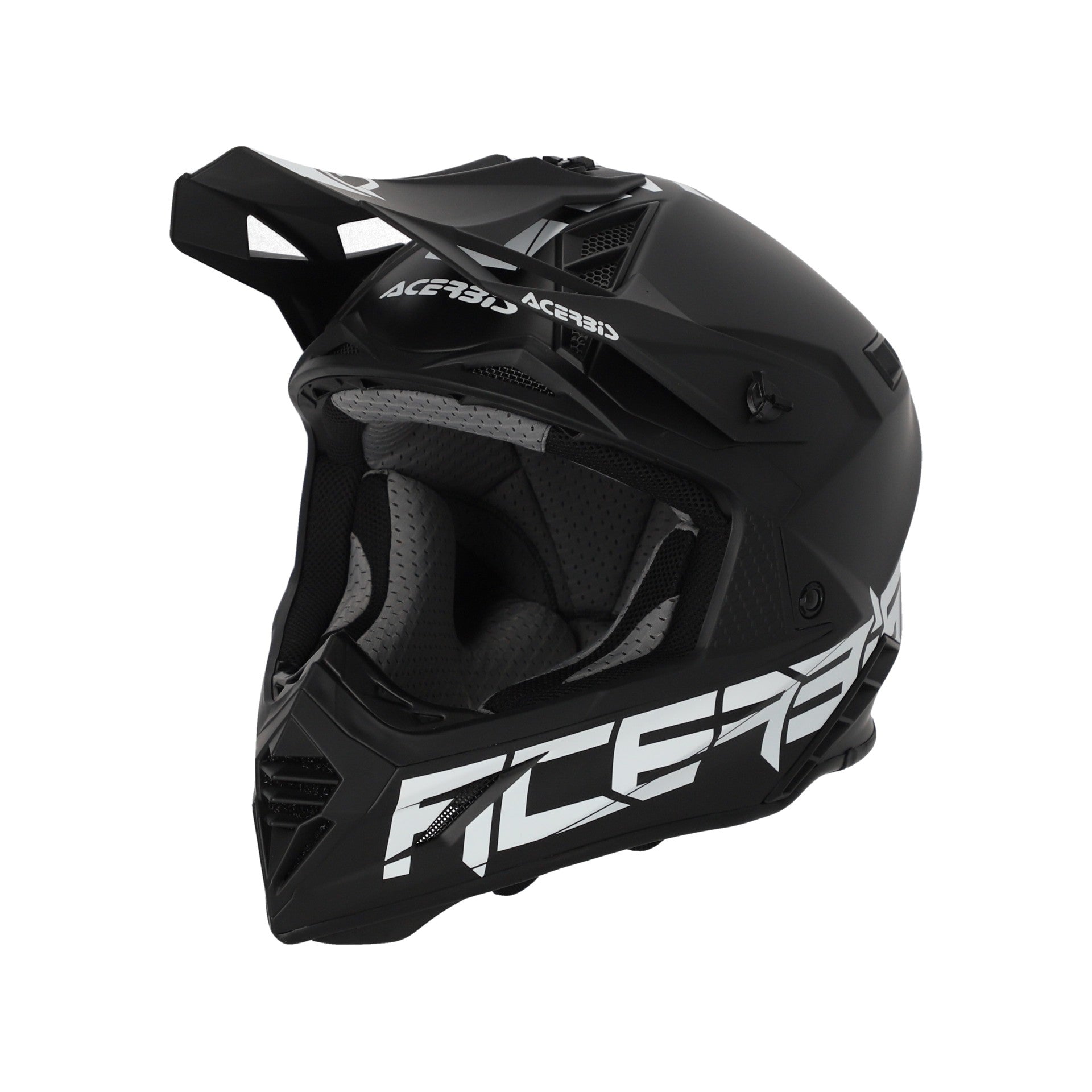 Casco Moto Cross Integrale ACERBIS X-TRACK 2206 Nero 2