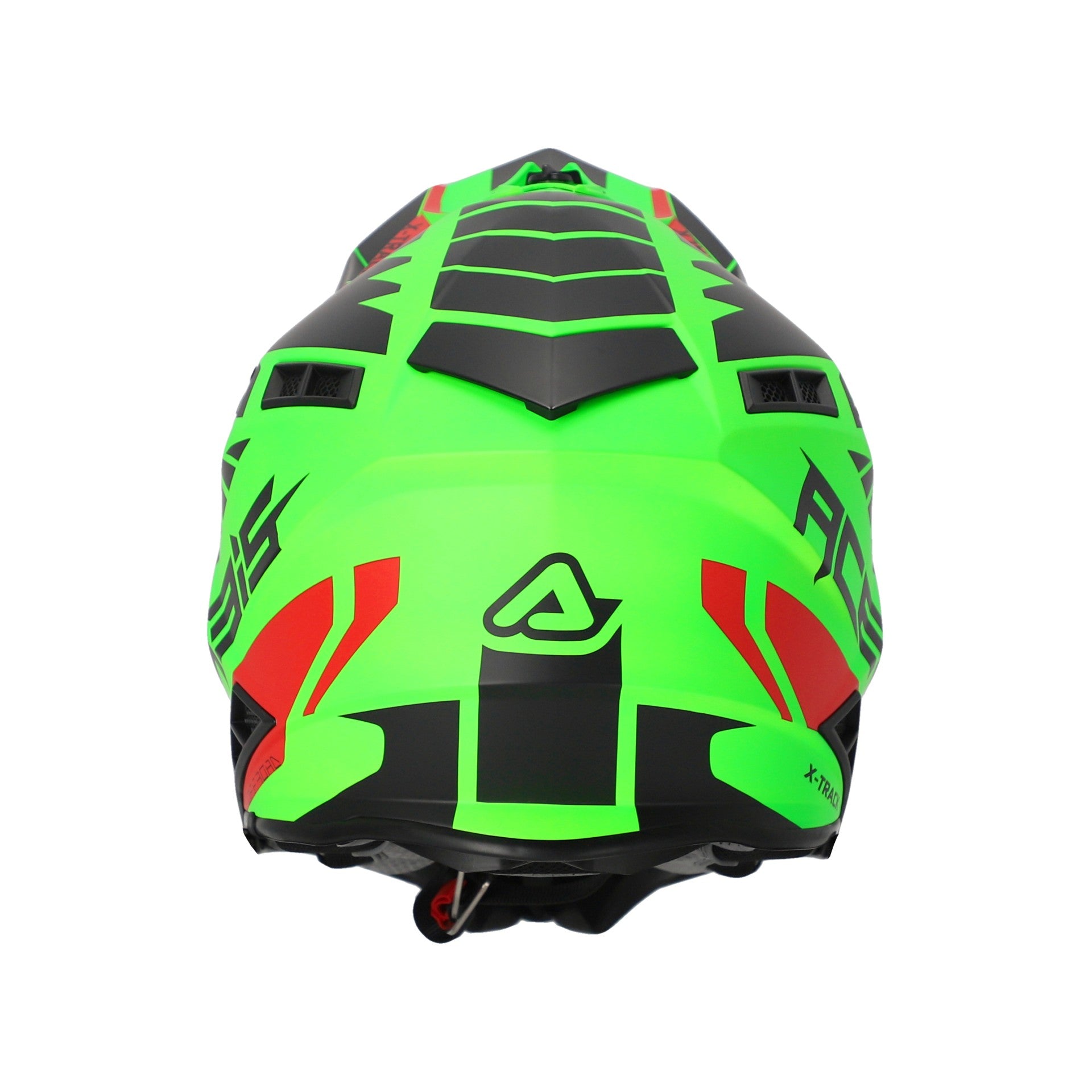 Casco Moto Cross Integrale ACERBIS X-TRACK 2206 Verde Fluo Nero