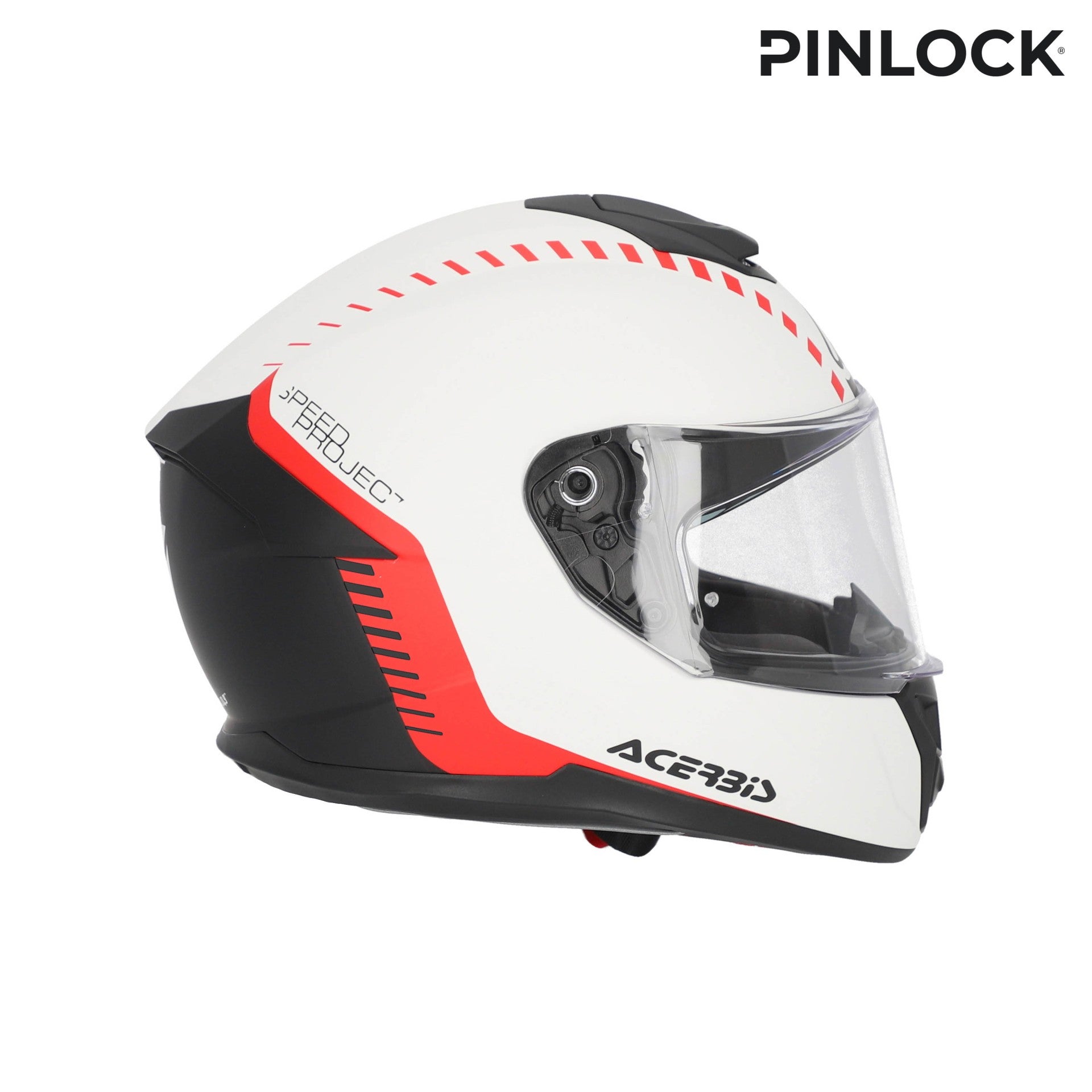 Casco Moto Integrale ACERBIS KRAPON 2206 Bianco Nero 2