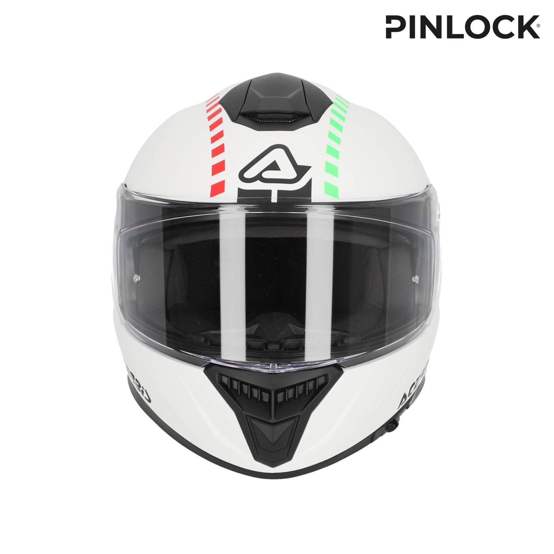 Casco Moto Integrale ACERBIS KRAPON 2206 Bianco Nero 2