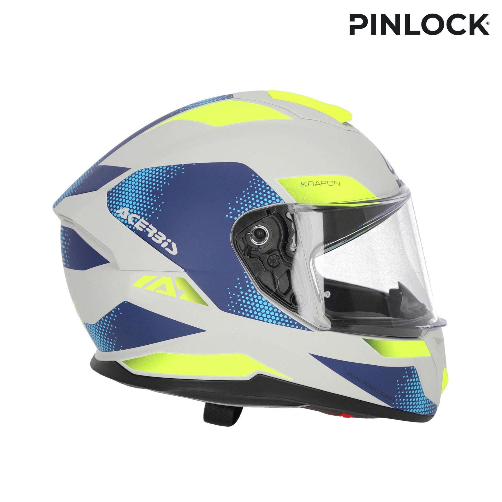 Casco Moto Integrale ACERBIS KRAPON 2206 Grigio Blu