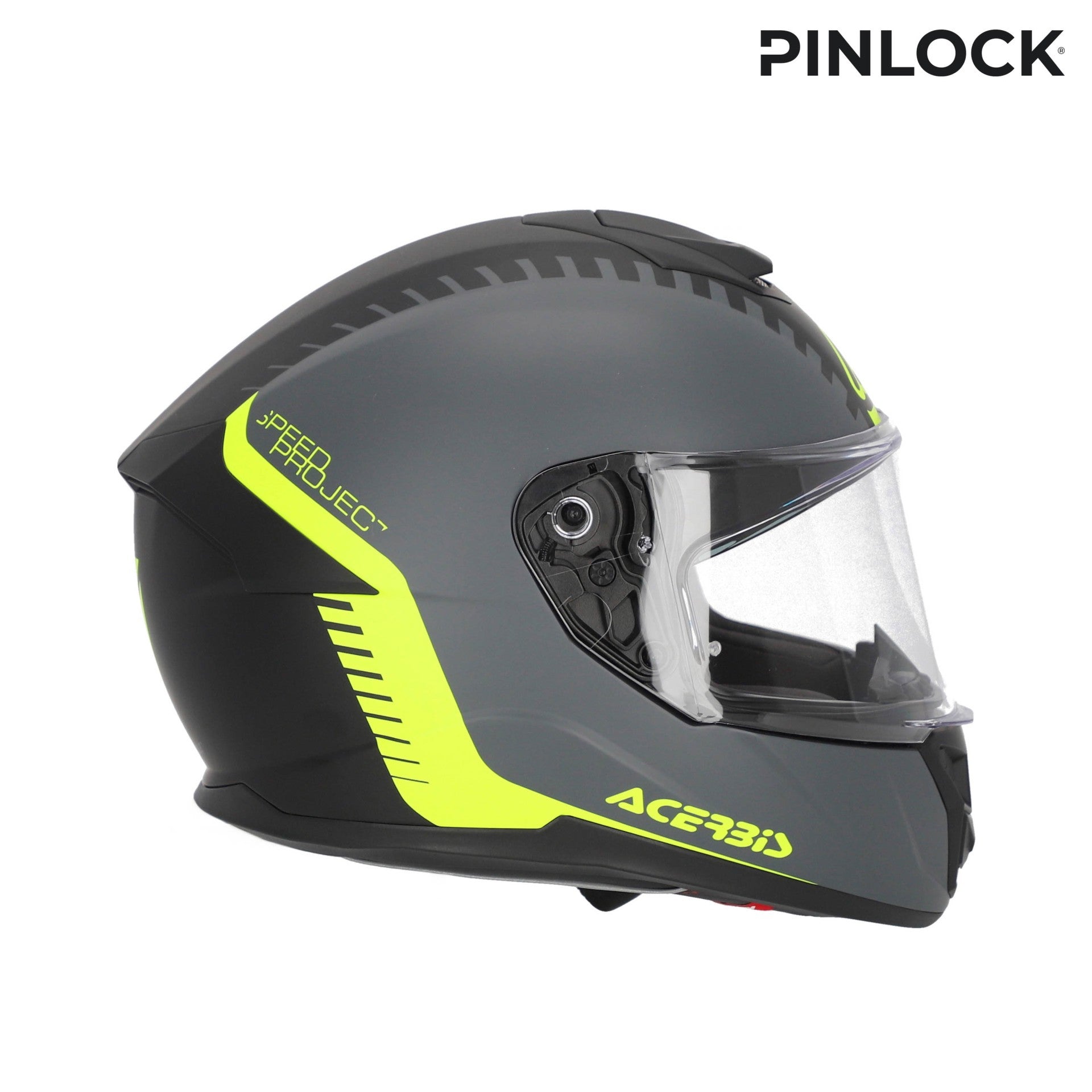 Casco Moto Integrale ACERBIS KRAPON 2206 Grigio Giallo
