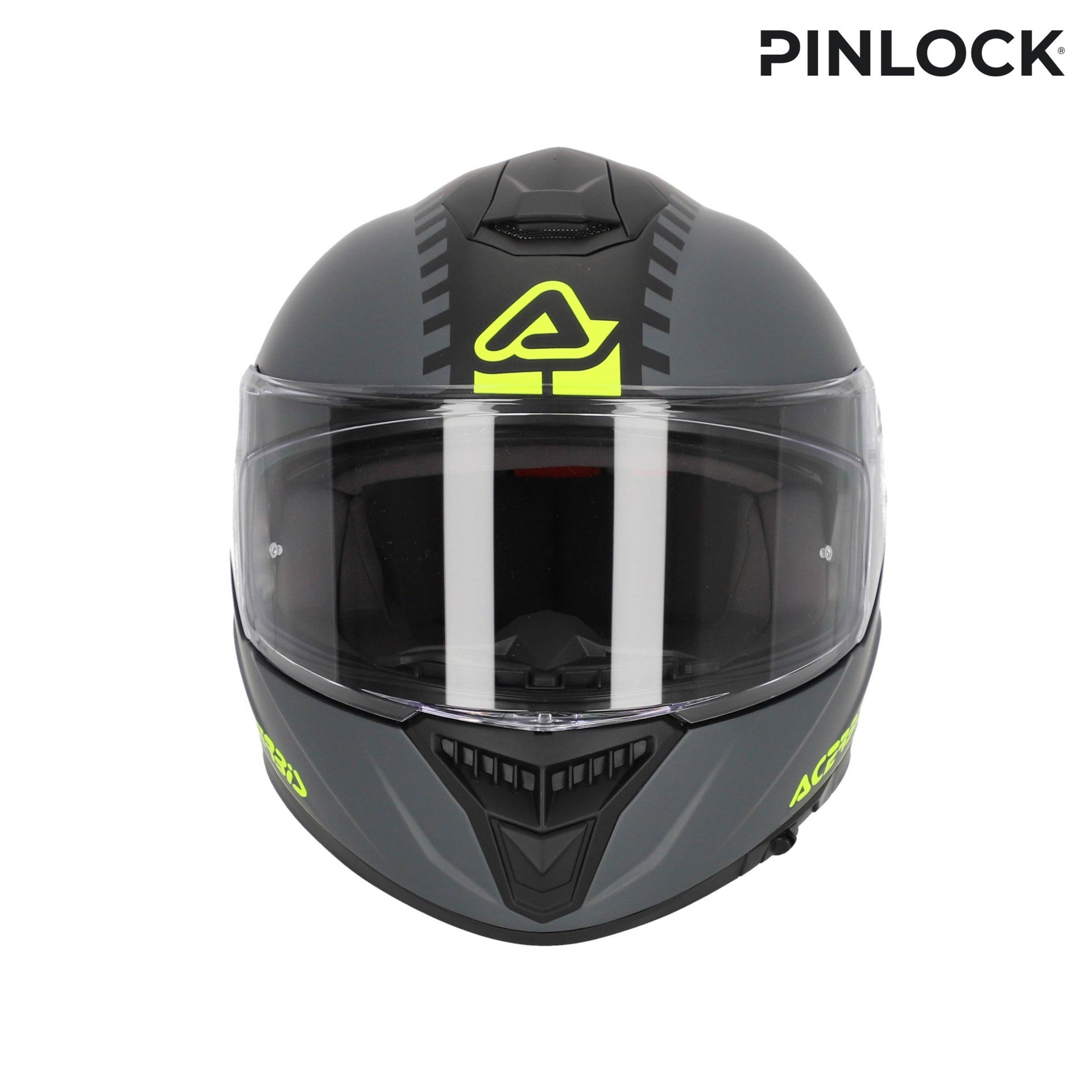 Casco Moto Integrale ACERBIS KRAPON 2206 Grigio Giallo