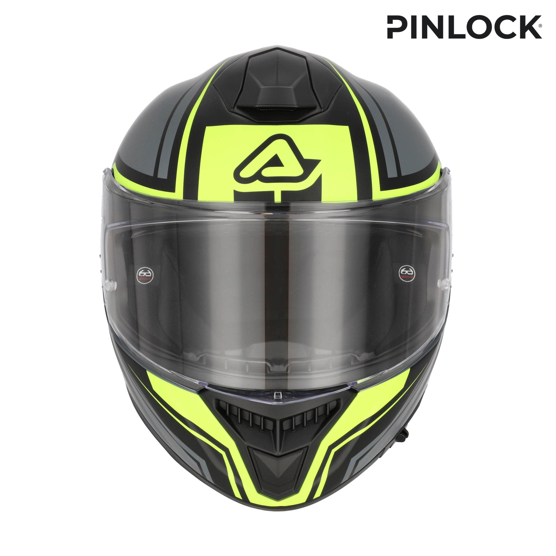 Casco Moto Integrale ACERBIS TARMAK-X Grigio Giallo
