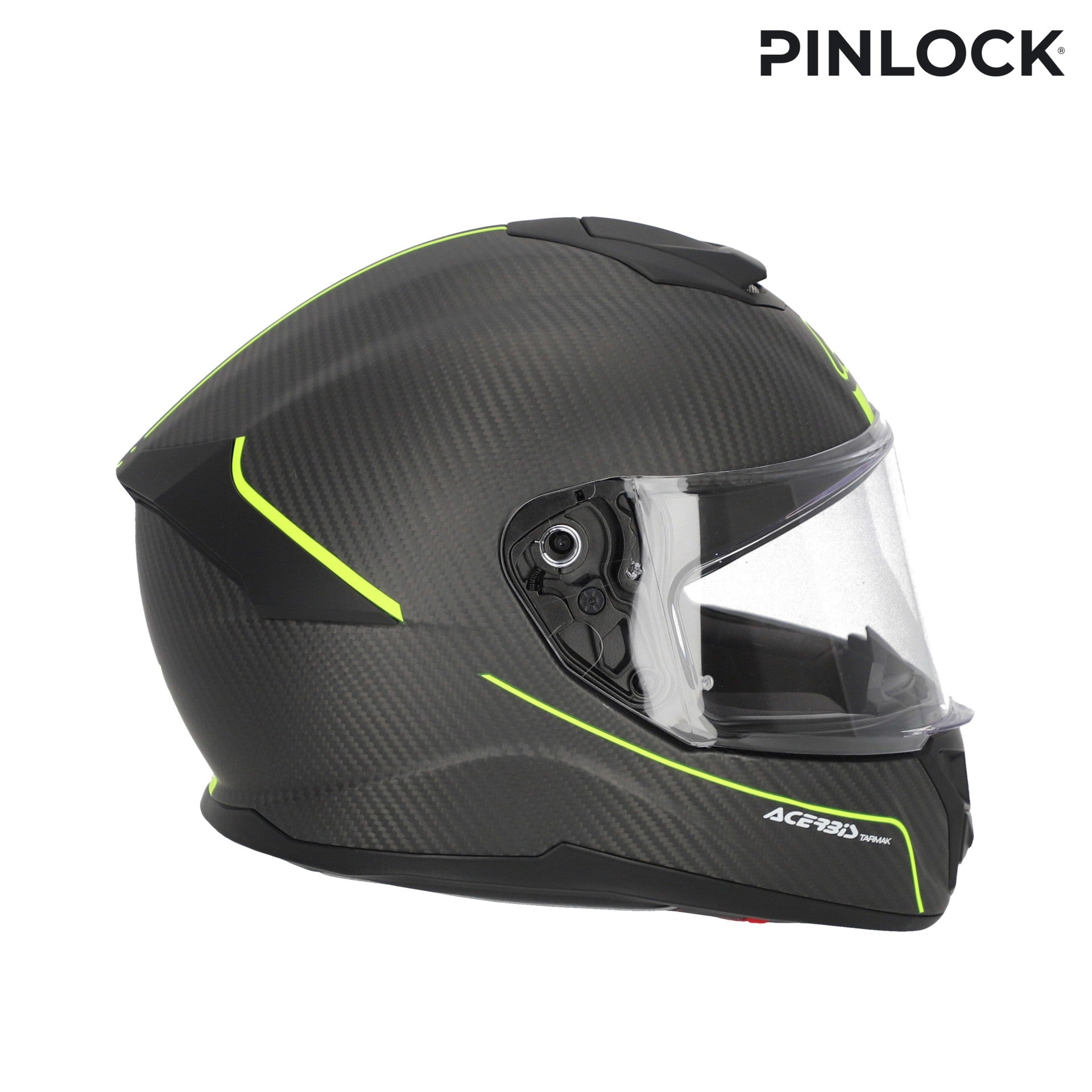 Casco Moto Integrale ACERBIS TARMAK 2206 Nero Giallo Fluo
