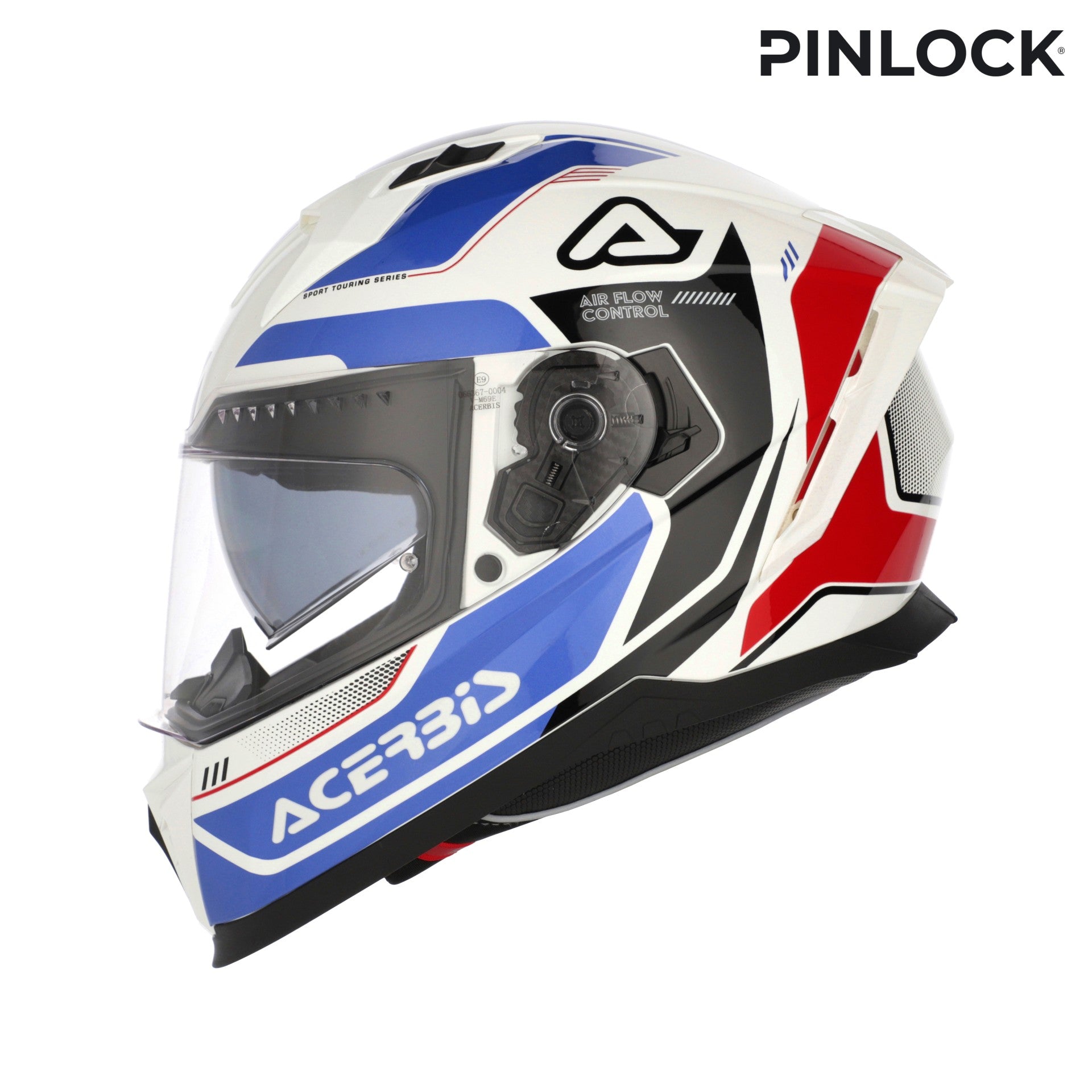 Casco Moto Integrale ACERBIS X-WAY Graphic Bianco Blu