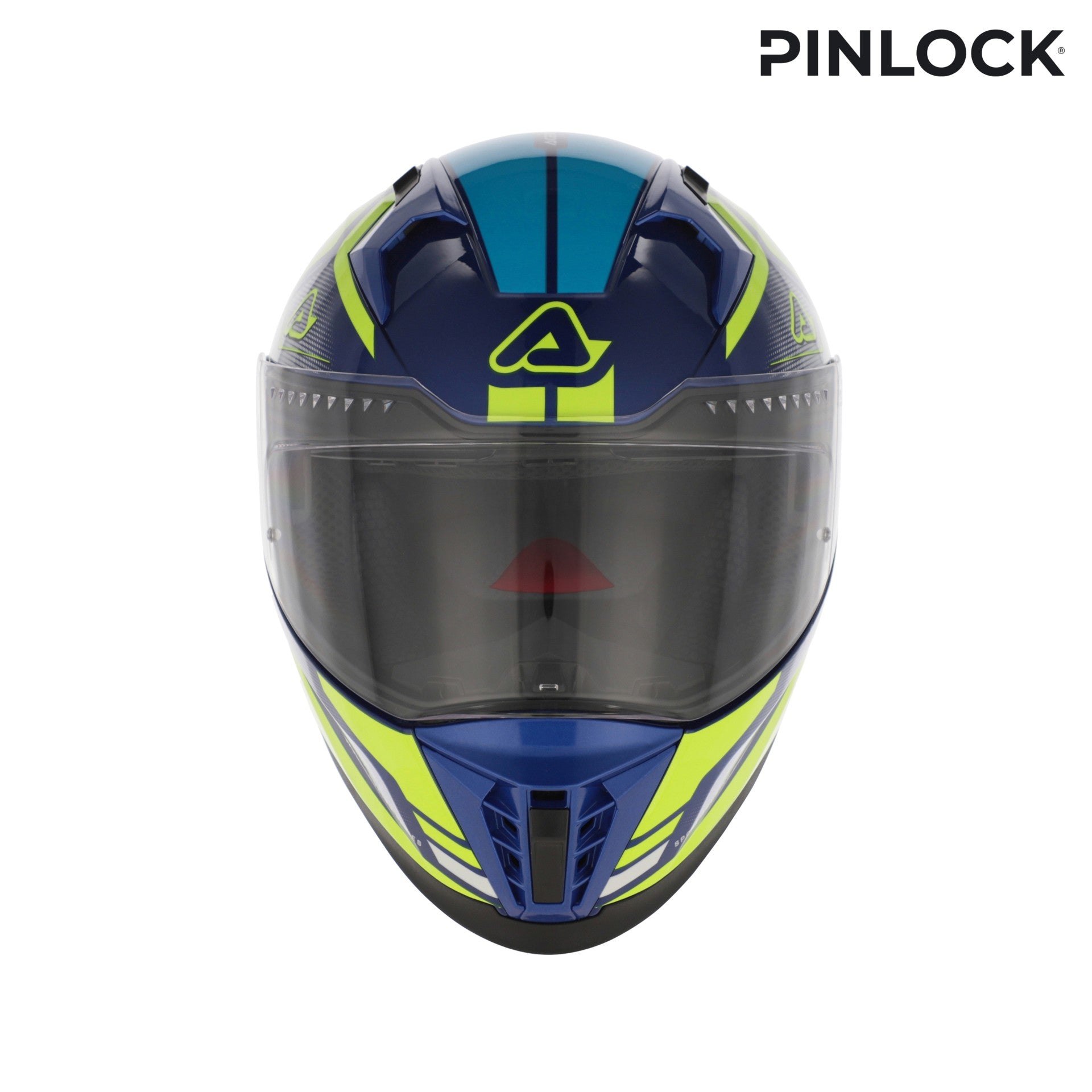 Casco Moto Integrale ACERBIS X-WAY Graphic Blu Giallo