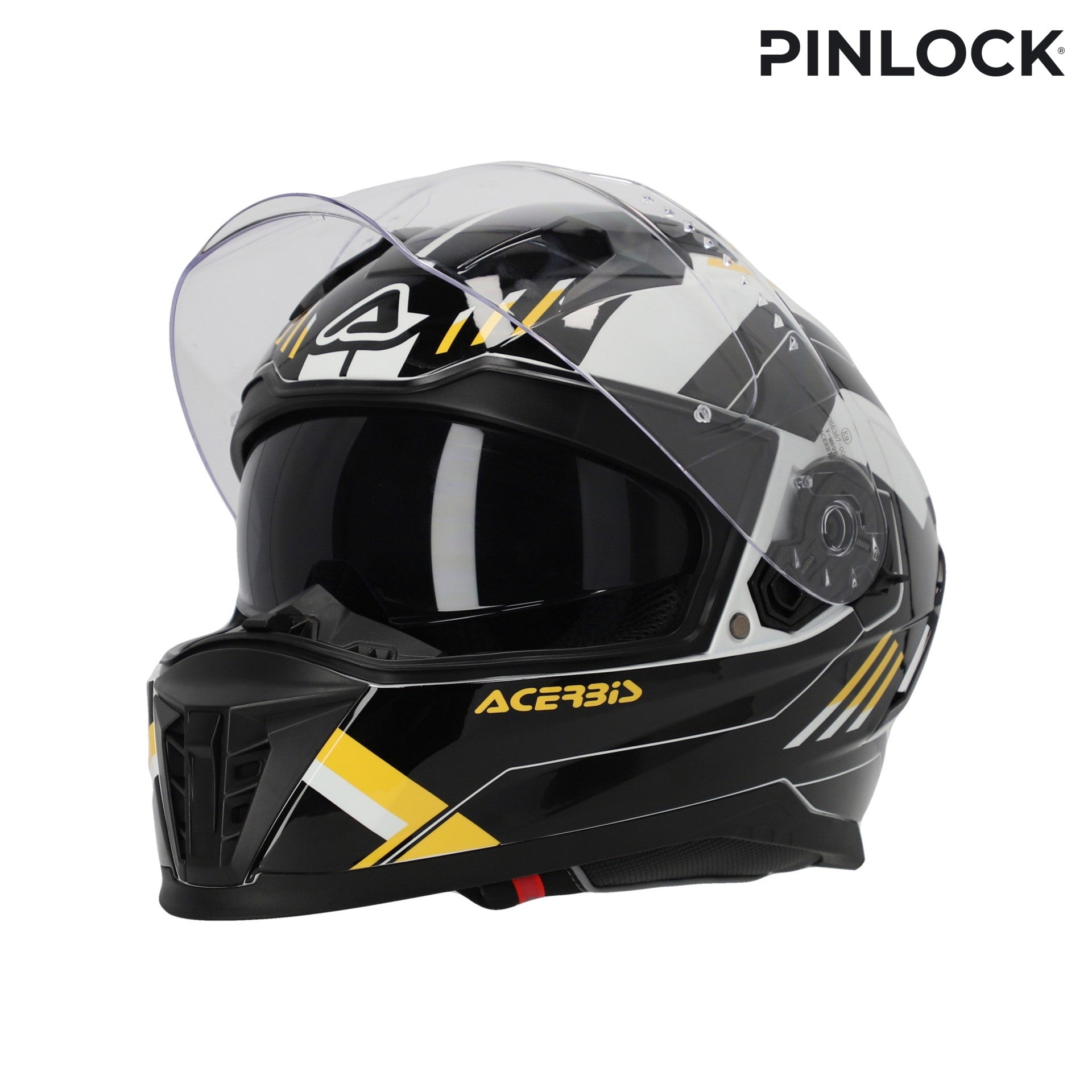 Casco Moto Integrale ACERBIS X-WAY Graphic Nero Giallo