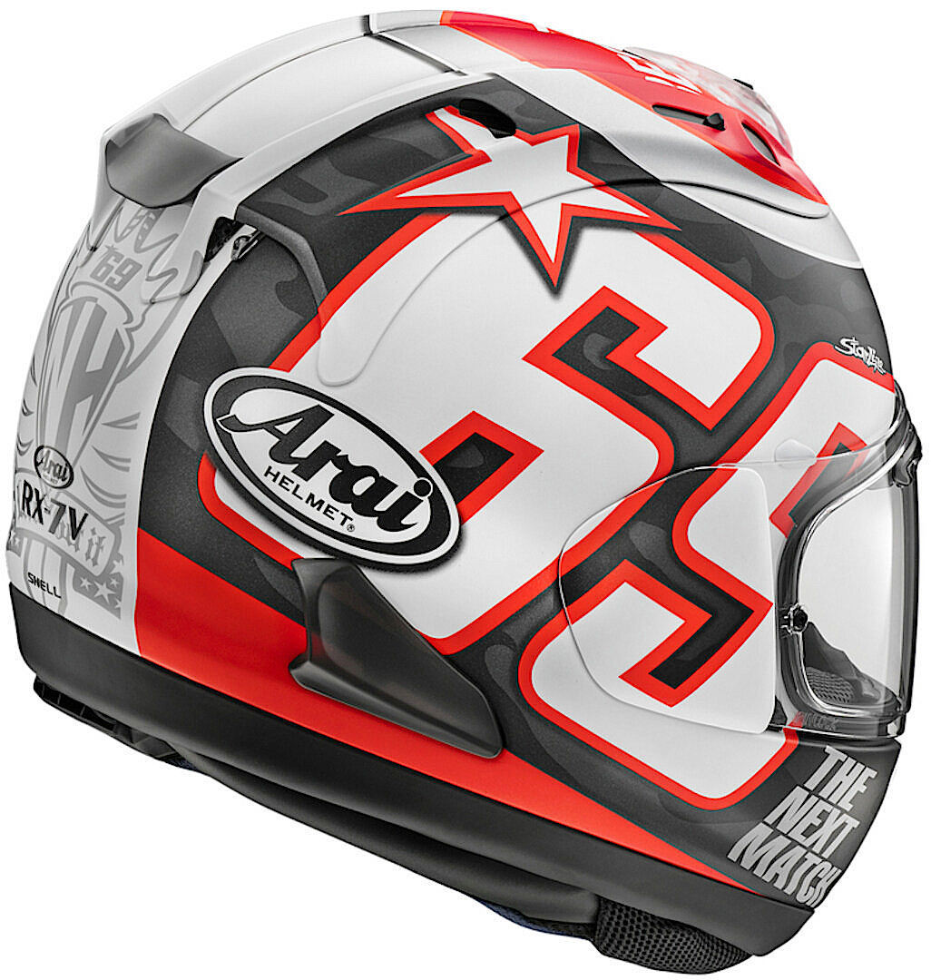 Casco Moto Integrale ARAI RX-7 V EVO HAYDEN RESET