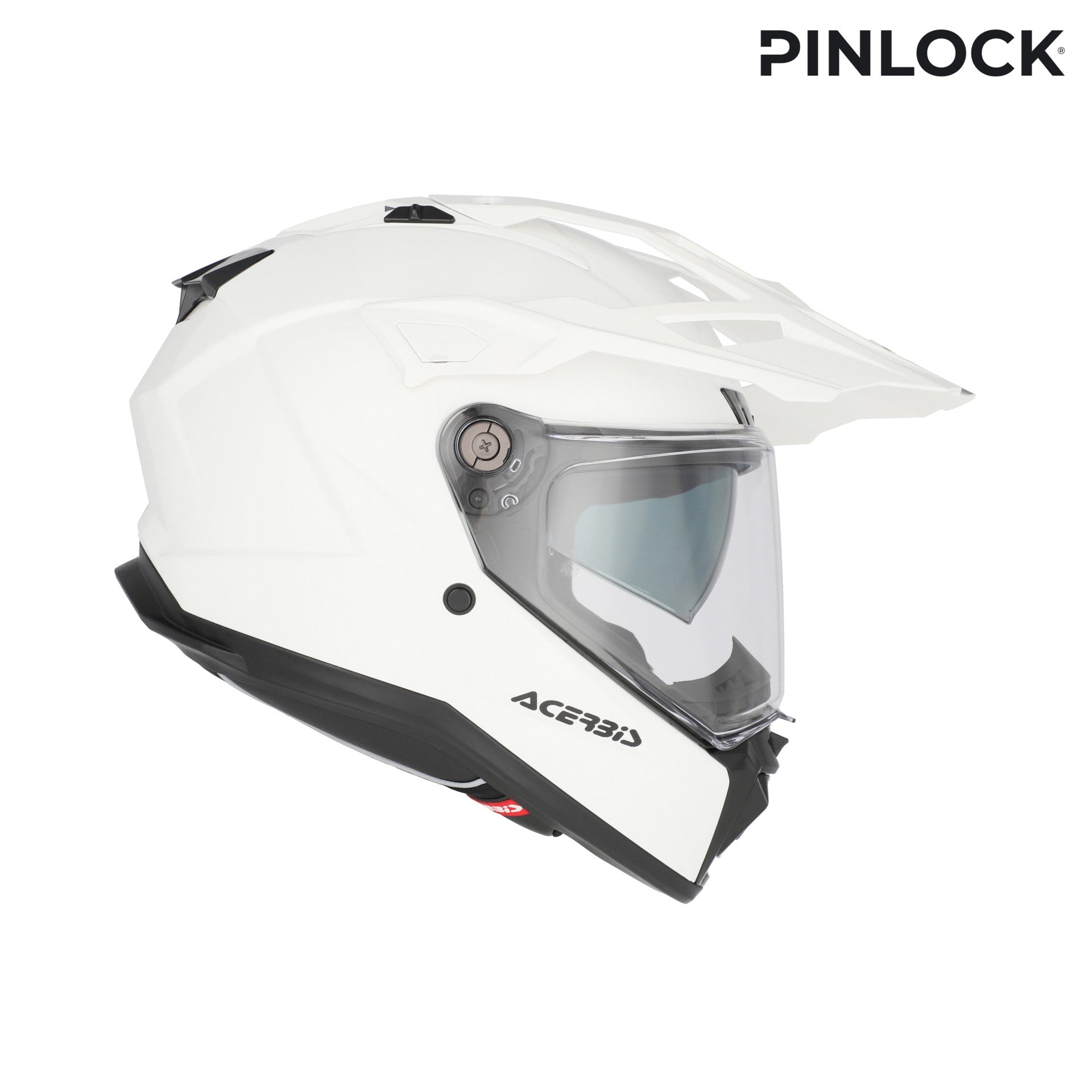 Casco Moto Integrale Adventure ACERBIS ATTACK Bianco