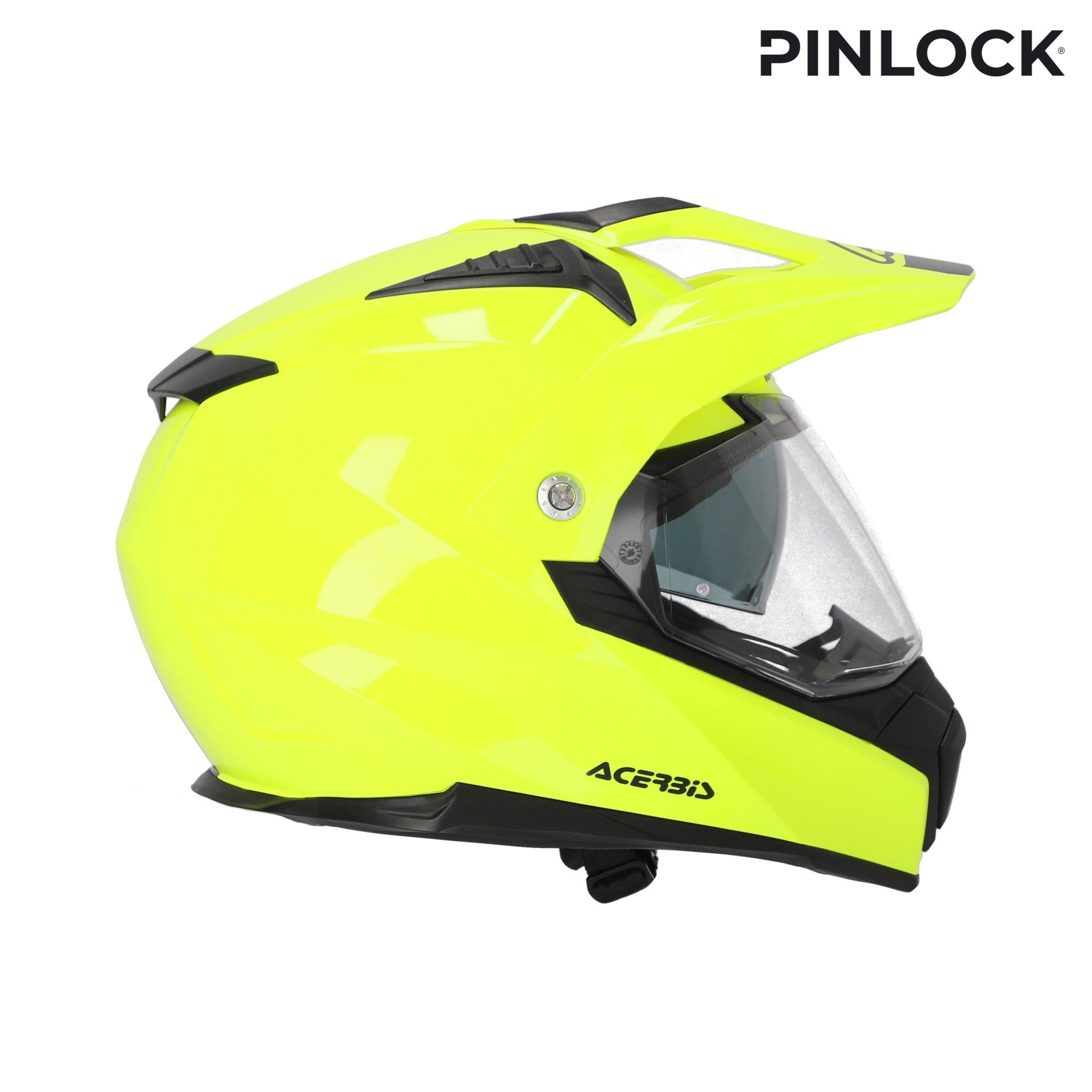 Casco Moto Integrale Adventure ACERBIS FLIP 2206 Giallo 2
