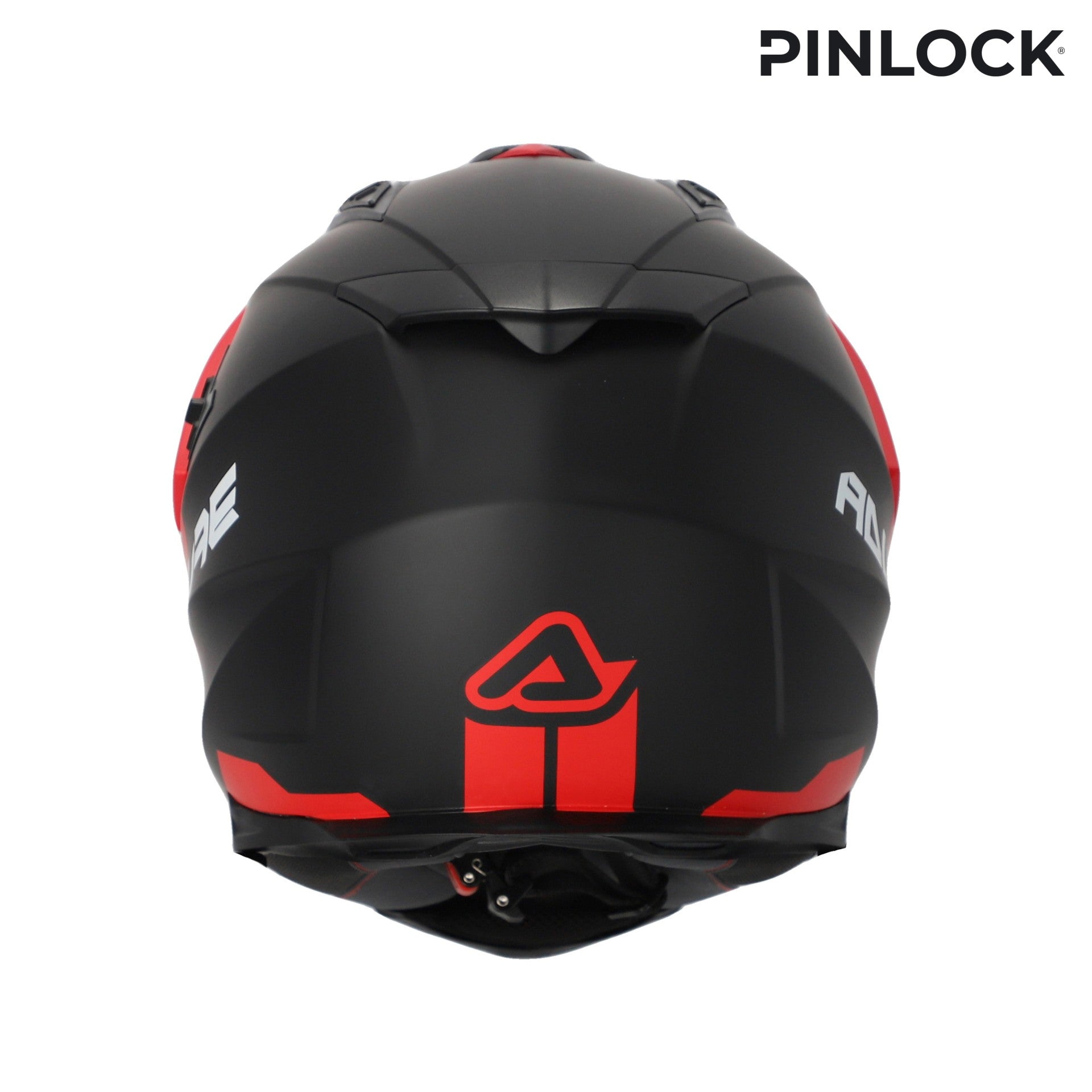 Casco Moto Integrale Adventure ACERBIS FLIP 2206 Grigio Rosso