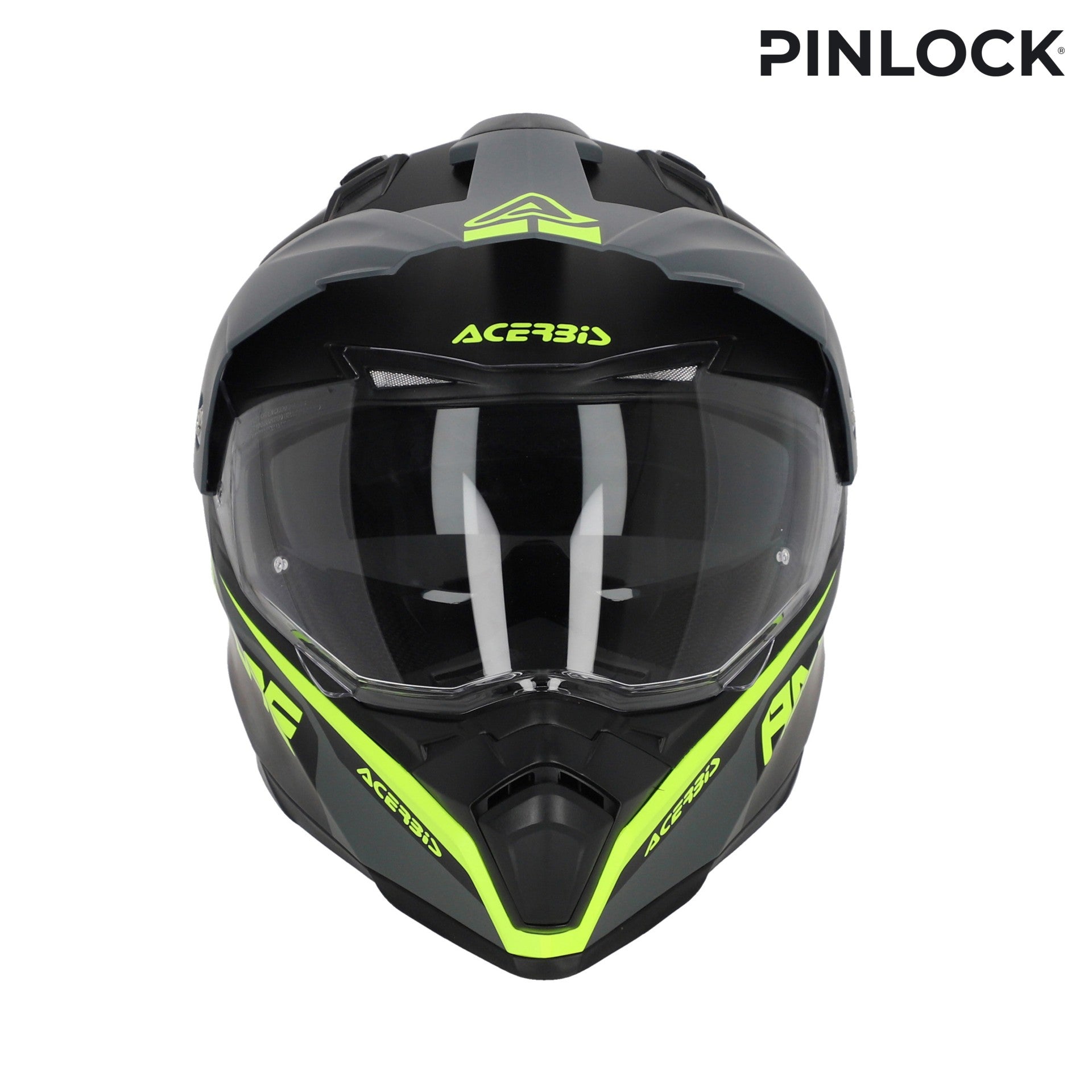 Casco Moto Integrale Adventure ACERBIS FLIP 2206 Nero Grigio