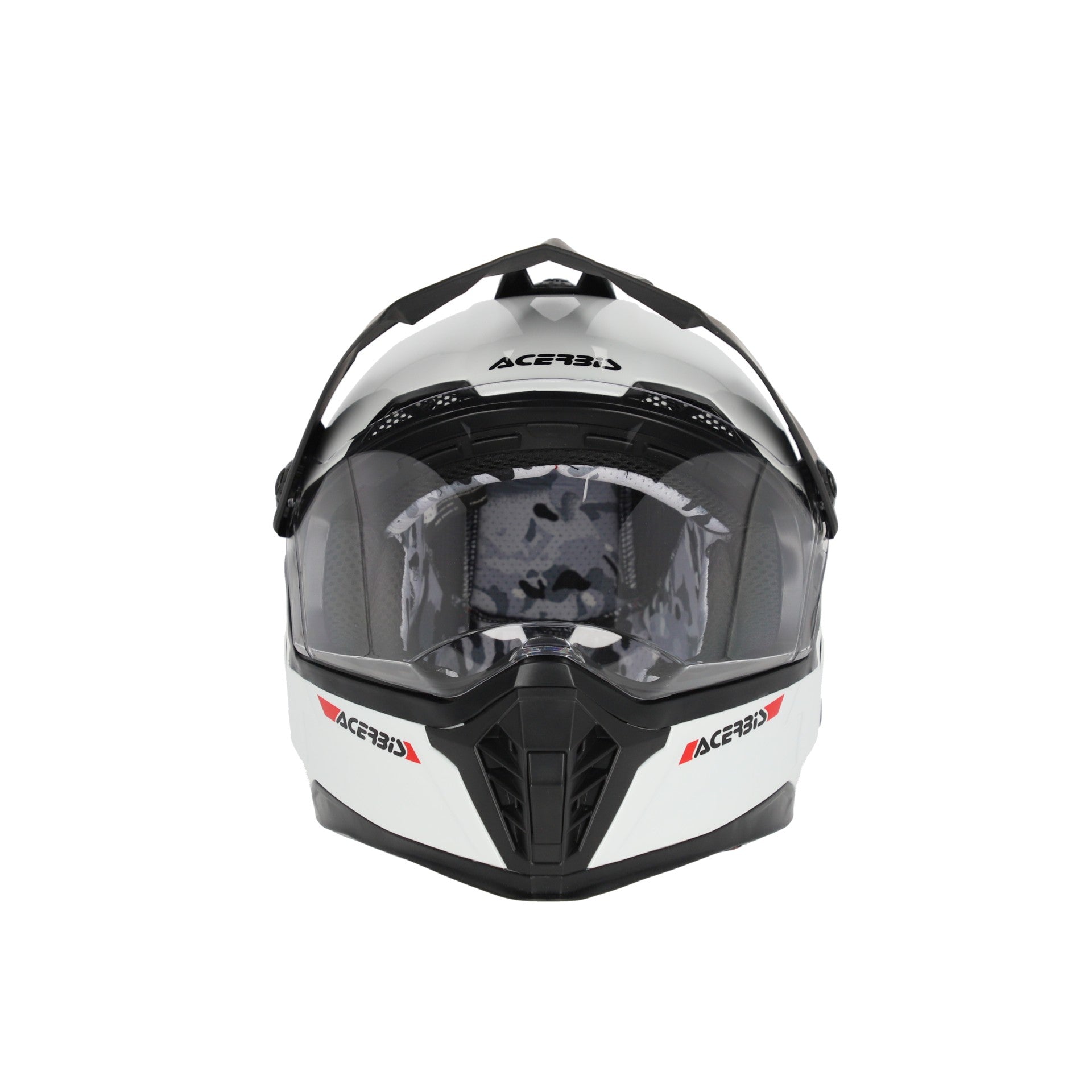 Casco Moto Integrale Bimbo ACERBIS RIDER JUNIOR Bianco