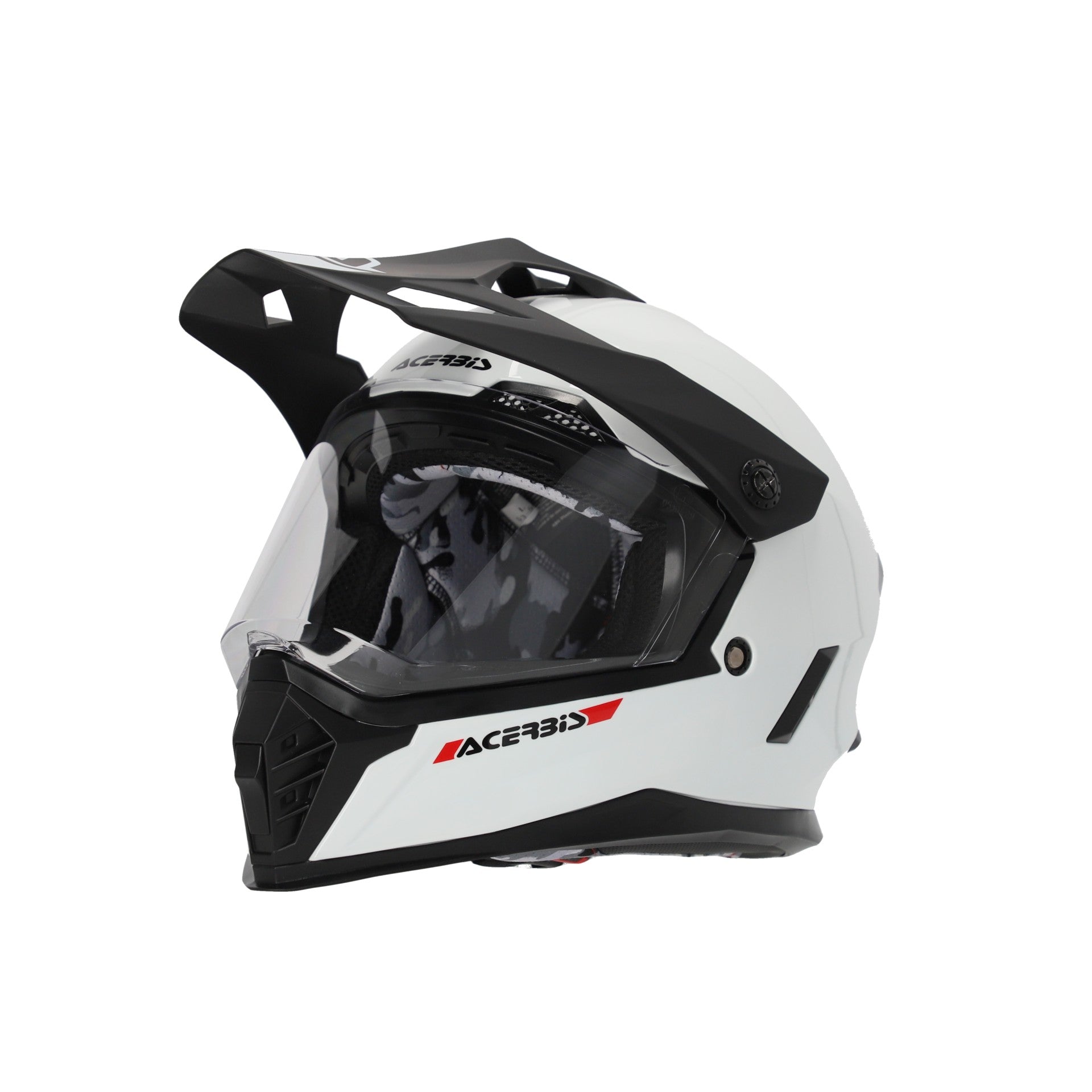 Casco Moto Integrale Bimbo ACERBIS RIDER JUNIOR Bianco